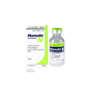 HUMULIN N VIALS 100 UNITS ML
