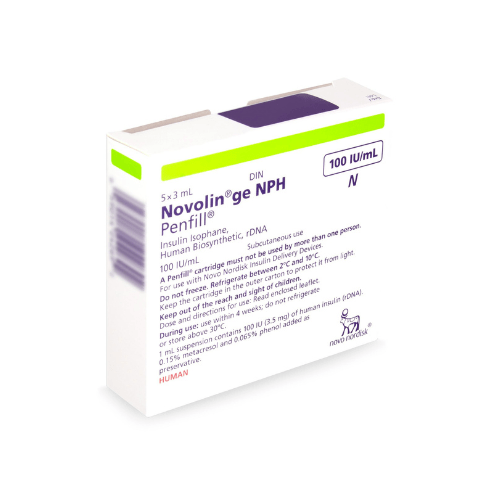 Novolin GE NPH Penfill Cartridge 1 Novolin GE NPH Penfill Cartridge
