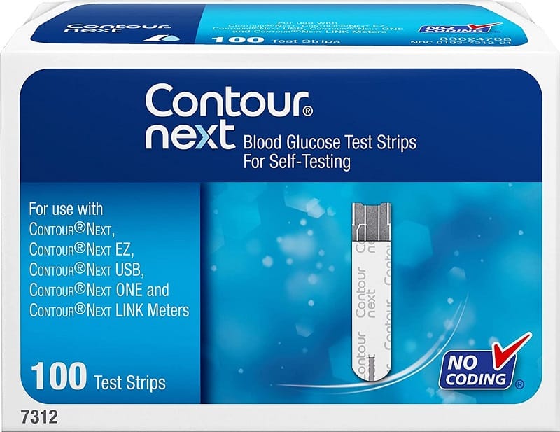 Contour Next Test Strips 2 contour next test strips 100