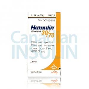 Humulin 30/70 Vial 6 humulin 30 70 vials 1