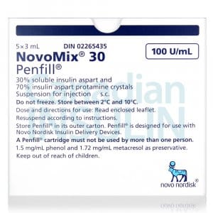 Novomix Penfill Cartridge 6 insulin novomix 30 70 penfill cartridge 1