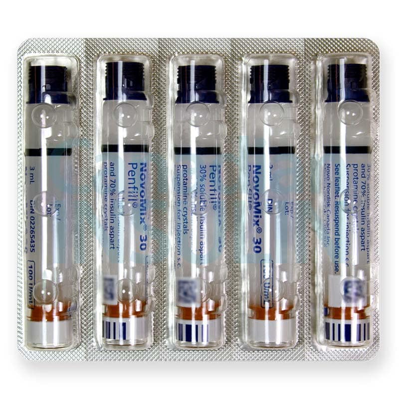 Novomix Penfill Cartridge 5 insulin novomix 30 70 penfill cartridge