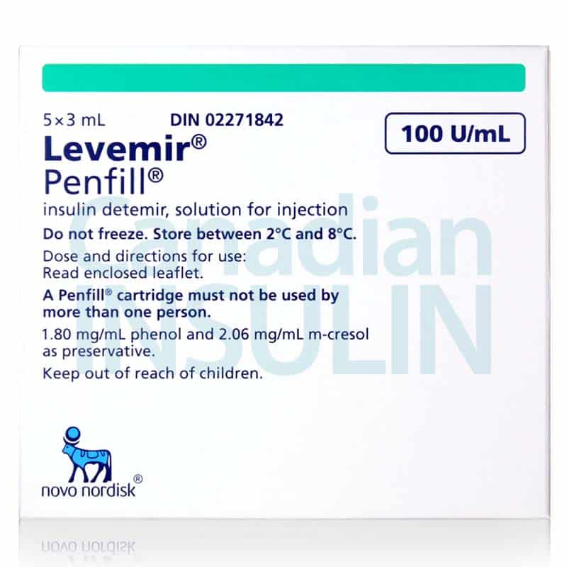 Levemir PenFill Cartridges 3 insulin levemir penfill cartridge 320973