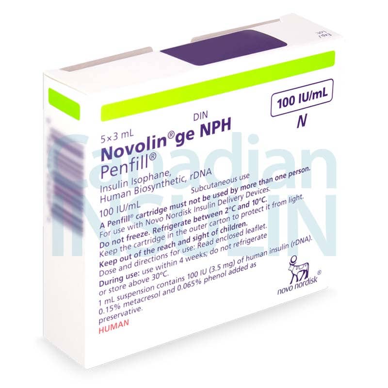 Novolin GE NPH Penfill Cartridge 7 novolin ge nph penfill cartridge 2