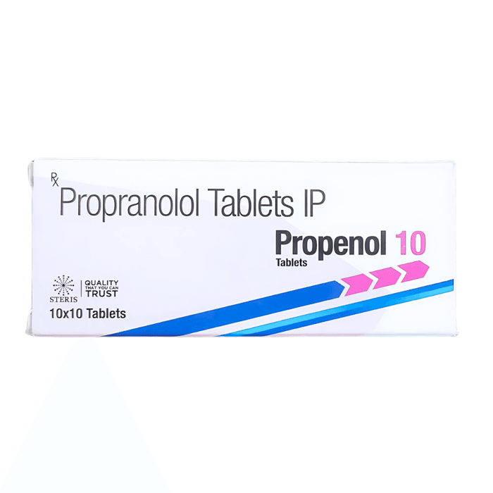 Propranolol 1 Propranolol