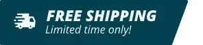 Free shipping. Limited time only!
